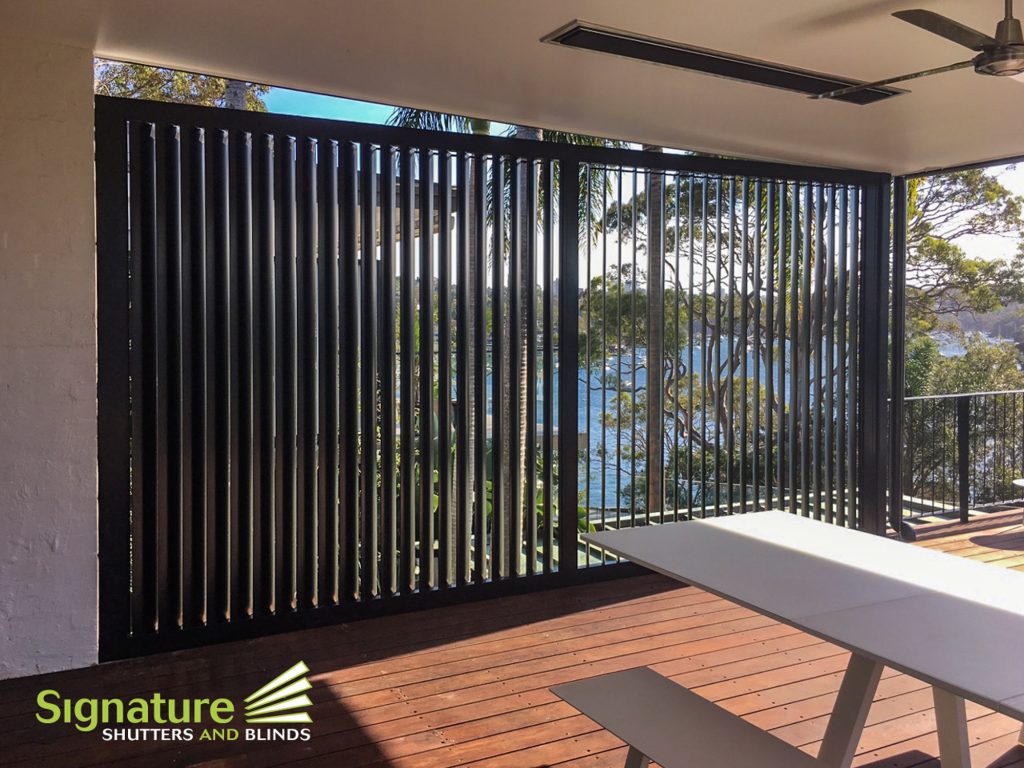 Adjustable Vertical Louvres