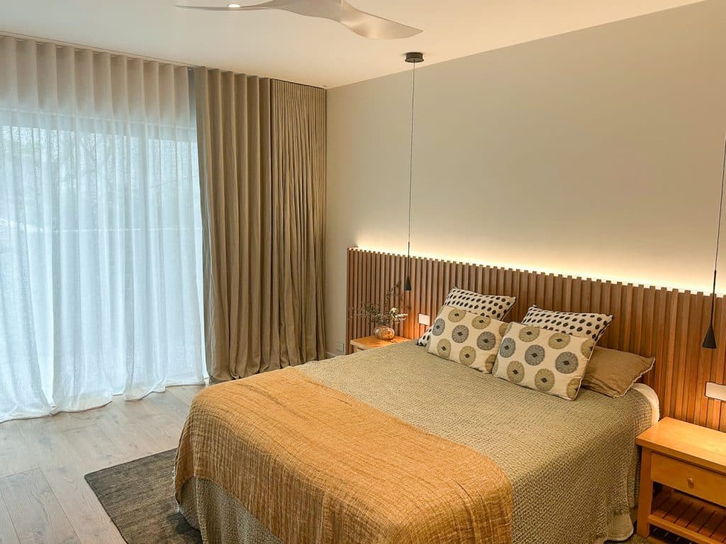 CURTAINS IN BEDROOM - SEAFORTH