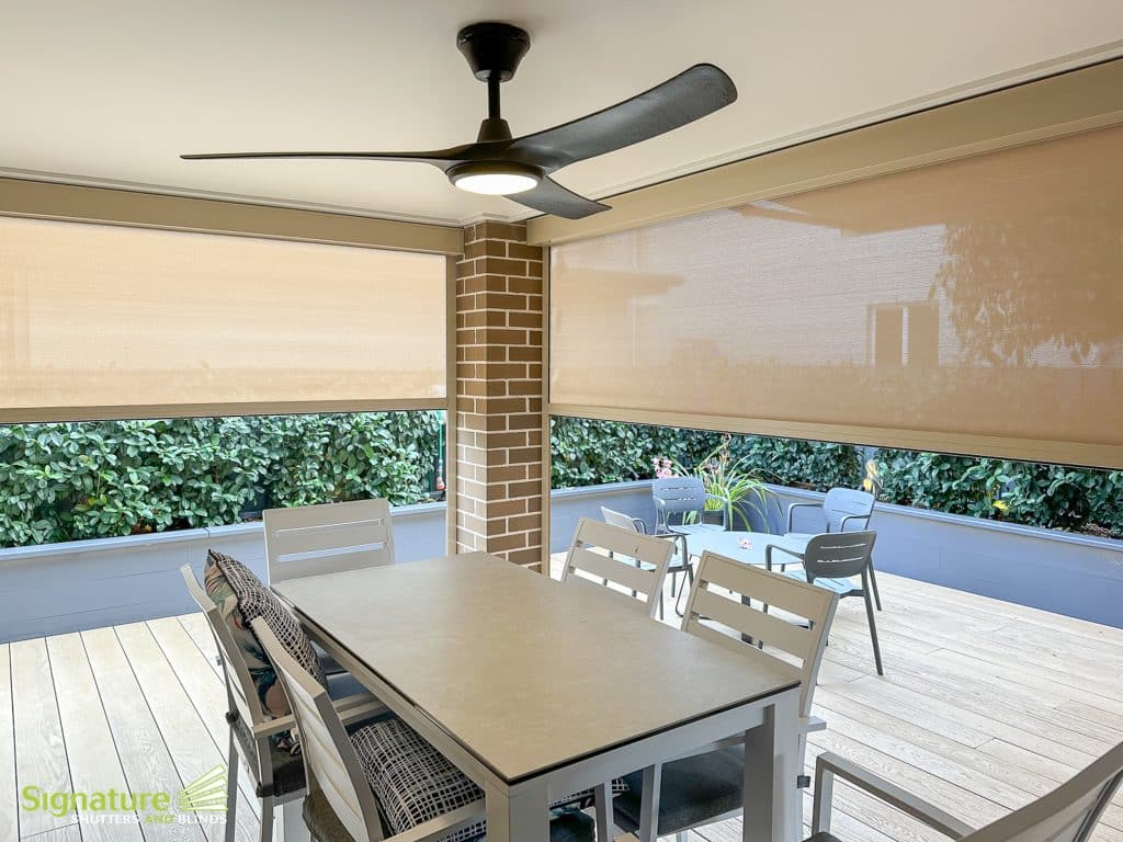 Esternal Zip Screen Blinds